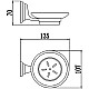 Заказать Мыльница Savol 31 S-003159 в магазине сантехники Santeh-Crystal.ru