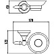 Купить Мыльница Savol 68A S-06859A в магазине сантехники Santeh-Crystal.ru