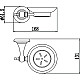 Заказать Мыльница Savol 69W S-06959W в магазине сантехники Santeh-Crystal.ru