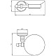 Купить Мыльница Migliore Mirella ML.MRL-M061.CRDO в магазине сантехники Santeh-Crystal.ru