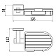 Заказать Мыльница Savol 65A S-06532A в магазине сантехники Santeh-Crystal.ru