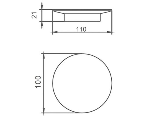 Мыльница AltroBagno AltroBagnoSD080711Cr