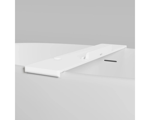 Полка на ванну Salini S-Stone Gabbiano 1906201M 90 см, белый матовый