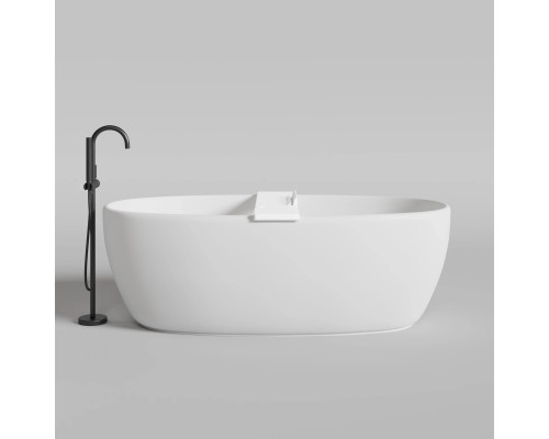 Полка на ванну Salini S-Stone Gabbiano 1906201M 90 см, белый матовый