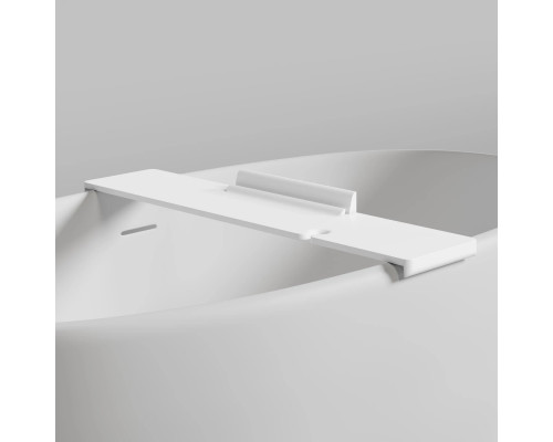 Полка на ванну Salini S-Stone Gabbiano 1906201M 90 см, белый матовый