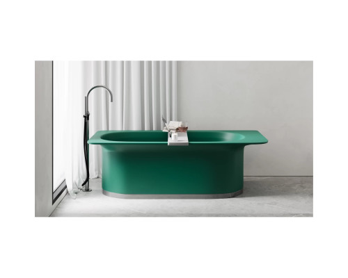 Полка на ванну Salini S-Stone Gabbiano 1906201M 90 см, белый матовый