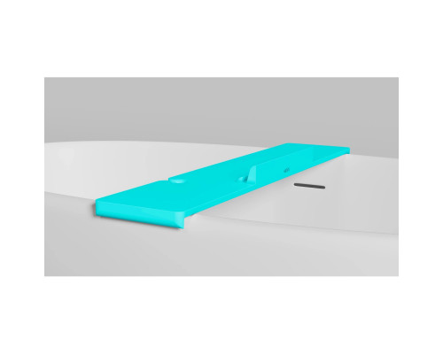 Полка на ванну Salini S-Stone Gabbiano 1906201MF 90 см, покраска по RAL матовый полностью