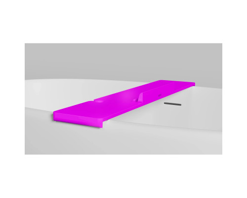 Полка на ванну Salini S-Stone Gabbiano 1906201MF 90 см, покраска по RAL матовый полностью