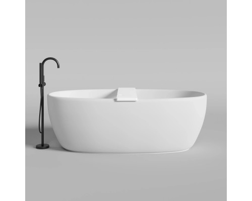 Полка на ванну Salini S-Stone Gabbiano Basic 1906202M 90 см, белый матовый