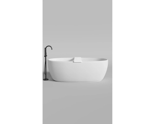 Полка на ванну Salini S-Stone Gabbiano Basic 1906202M 90 см, белый матовый