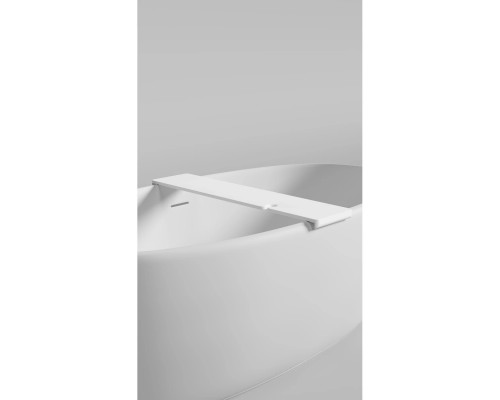 Полка на ванну Salini S-Stone Gabbiano Basic 1906202M 90 см, белый матовый