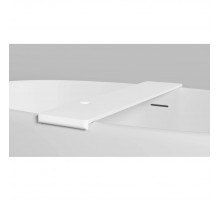 Полка на ванну Salini S-Stone Gabbiano Basic 1906202M 90 см, белый матовый