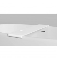 Полка на ванну Salini S-Stone Gabbiano Basic 1906202M 90 см, белый матовый