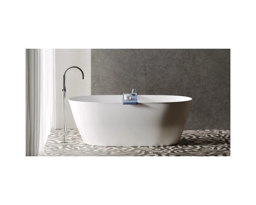 Полка на ванну Salini S-Stone Gabbiano Basic 1906202MF 90 см, покраска по RAL матовый полностью