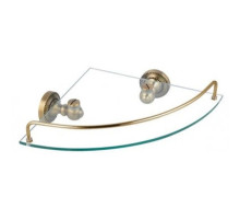 Полка  угловая 27,5х27,5 см Fixsen Antik FX-61103А
