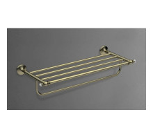 Полка для полотенец 63,7 см Art&Max Antic Crystal AM-E-2622SJ-Br