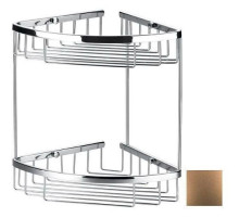 Полка угловая 20,5х20,5 см Art&Max AM-G-8961-Br