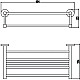 Приобрести Полка для полотенец 49,4 см Savol 87 S-508744 в магазине сантехники Santeh-Crystal.ru