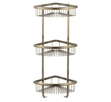 Полка угловая 22х22 см Savol S-C5854-3