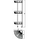 Заказать Полка угловая 22х22 см Savol S-B5854-3 в магазине сантехники Santeh-Crystal.ru