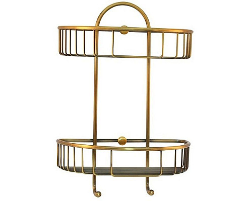 Заказать Полка Magliezza Fiore 80105-BR в магазине сантехники Santeh-Crystal.ru