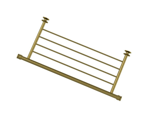Купить Полка для полотенец 53,8 см состаренная бронза Сунержа 05-2012-4470 в магазине сантехники Santeh-Crystal.ru