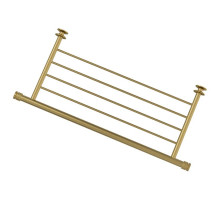 Полка для полотенец 53,8 см состаренная латунь Сунержа 051-2012-4470