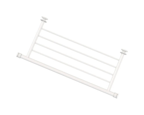Купить Полка для полотенец 53,8 см белый глянец Сунержа 12-2012-4470 в магазине сантехники Santeh-Crystal.ru
