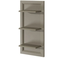 Панель с полками серый матовый Caprigo Jardin 10470-B021