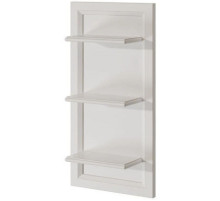 Панель с полками белый матовый Caprigo Jardin 10470-B031G