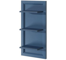 Панель с полками синий матовый Caprigo Jardin 10470-B036