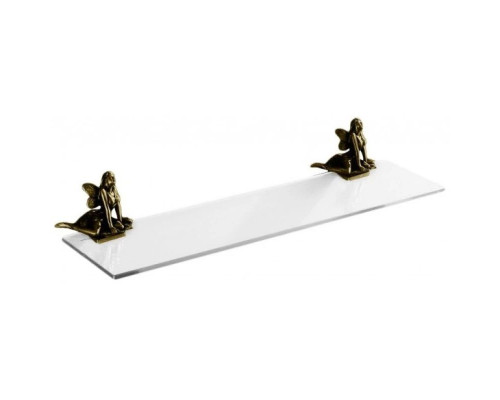 Заказать Полка стеклянная 60 см бронза Art&Max Fairy AM-0983-B в магазине сантехники Santeh-Crystal.ru