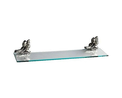 Santeh-Crystal.ru: Полка стеклянная серебро Art&Max Tulip AM-0823-T Купить Полка стеклянная серебро Art&Max Tulip AM-0823-T в магазине сантехники Santeh-Crystal.ru