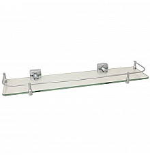 Полка стеклянная 60 см Fixsen Kvadro FX-61303B