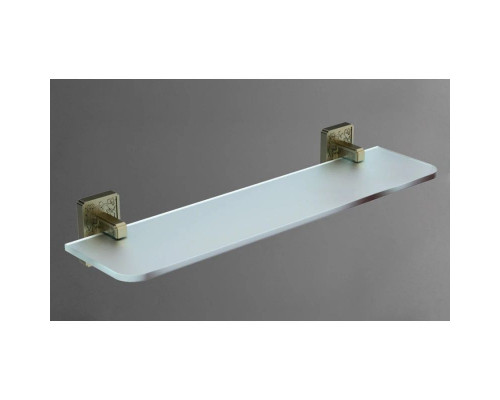 Заказать Полка стеклянная 50 см Art&Max Gotico AM-E-4882AQ в магазине сантехники Santeh-Crystal.ru