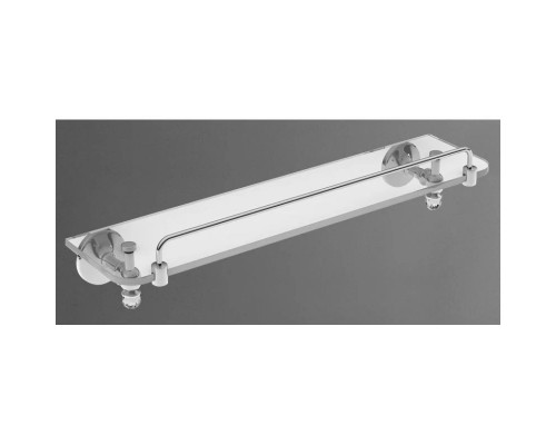 Приобрести Полка стеклянная 50 см Art&Max Antic Crystal AM-E-2682SJ-Cr в магазине сантехники Santeh-Crystal.ru