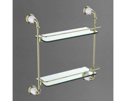 Приобрести Полка стеклянная 49,6 см Art&Max Bianchi AM-E-2611-D-DO в магазине сантехники Santeh-Crystal.ru