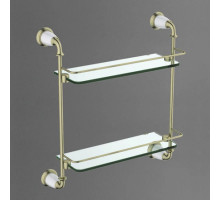 Полка стеклянная 49,6 см Art&Max Bianchi AM-E-2611-D-BR