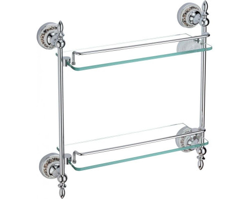 Купить Полка стеклянная 45 см Savol 68A S-06822A в магазине сантехники Santeh-Crystal.ru