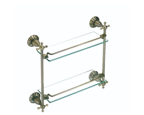 Приобрести Полка стеклянная 45,5 см Savol 89C S-08922C в магазине сантехники Santeh-Crystal.ru