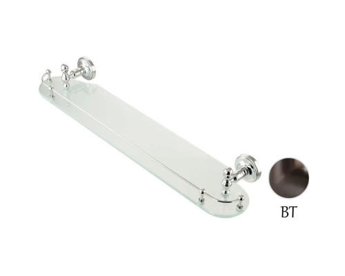 Купить Полка стеклянная 58 см Migliore Mirella 17214 в магазине сантехники Santeh-Crystal.ru