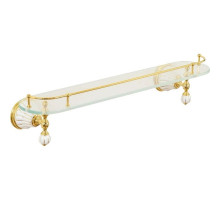 Полка стеклянная 60 см Migliore Olivia ML.OLV-60.620.BO.DO