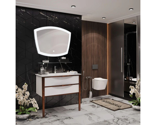 Заказать Полка стеклянная 81,5 см Opadiris Риголетто Z0000010712 в магазине сантехники Santeh-Crystal.ru