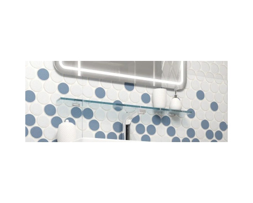 Купить Полка стеклянная 80 см Opadiris Элеганс 00-00000465 в магазине сантехники Santeh-Crystal.ru