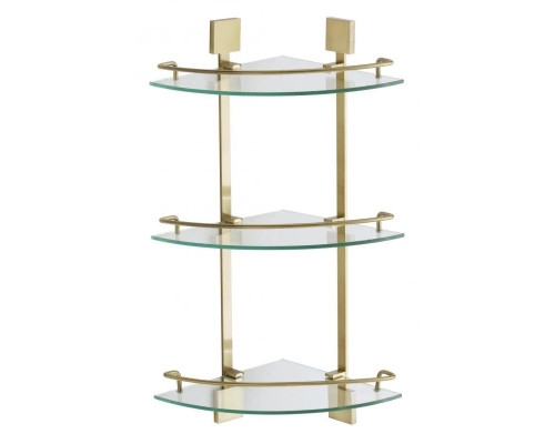 Приобрести Полка угловая 27,7х27,7 см Savol 65C S-065322C-3 в магазине сантехники Santeh-Crystal.ru