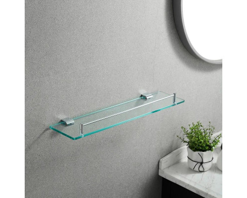 Заказать Полка стеклянная 50 см Rose RG1719 в магазине сантехники Santeh-Crystal.ru