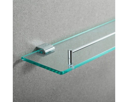 Заказать Полка стеклянная 50 см Rose RG1719 в магазине сантехники Santeh-Crystal.ru