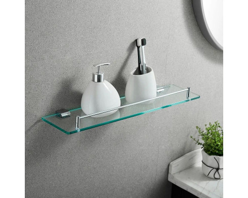 Заказать Полка стеклянная 50 см Rose RG1719 в магазине сантехники Santeh-Crystal.ru