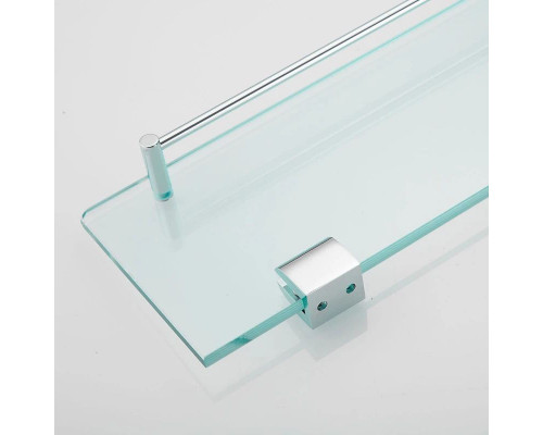 Заказать Полка стеклянная 50 см Rose RG1719 в магазине сантехники Santeh-Crystal.ru