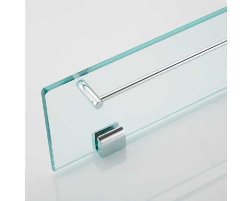Заказать Полка стеклянная 50 см Rose RG1719 в магазине сантехники Santeh-Crystal.ru